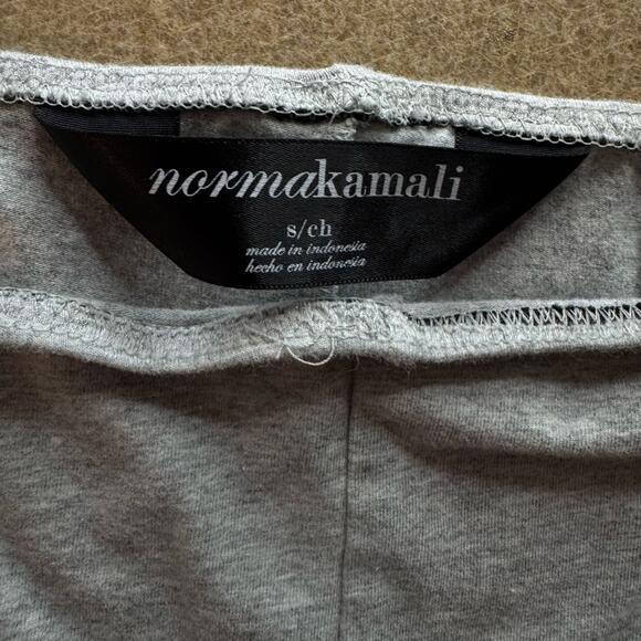 Norma Kamali Gray Fitness Leggings Yoga Casual Comfort Fit Small - Picture 2 of 14